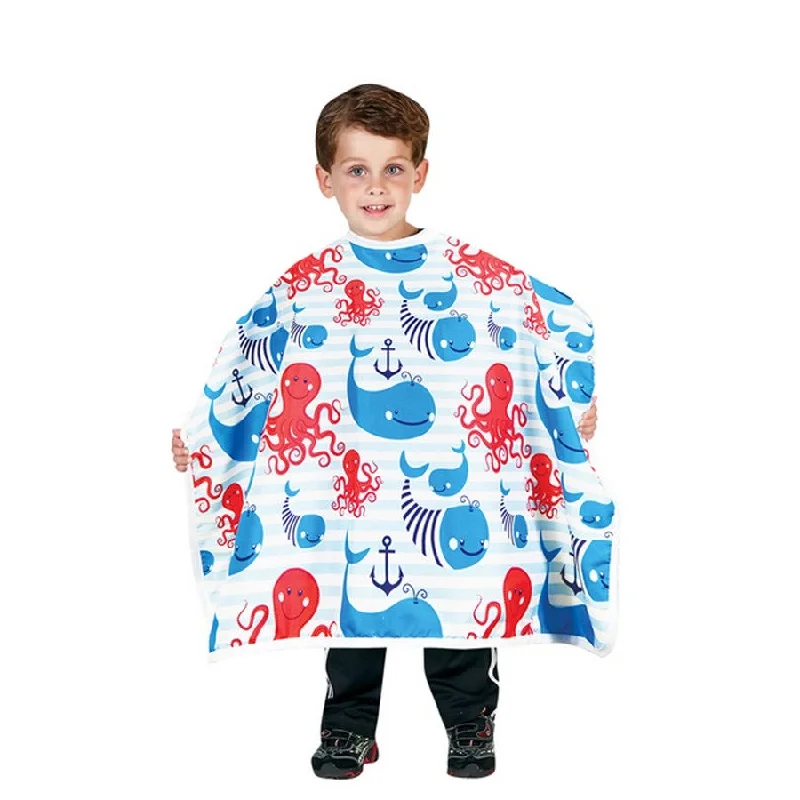 Betty Dain Anchors Away Kid’s Shampoo Cape Style 271-AA