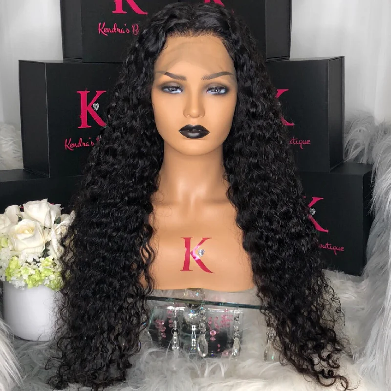 Full Lace Deep Wave Raw Brazilian Wig (HD Lace)