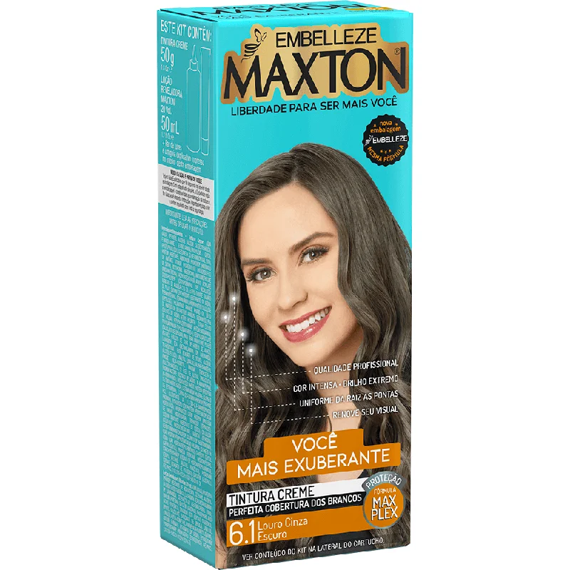 Maxton Hair Dye Blonde + Lush Blond Dark Gray Kit