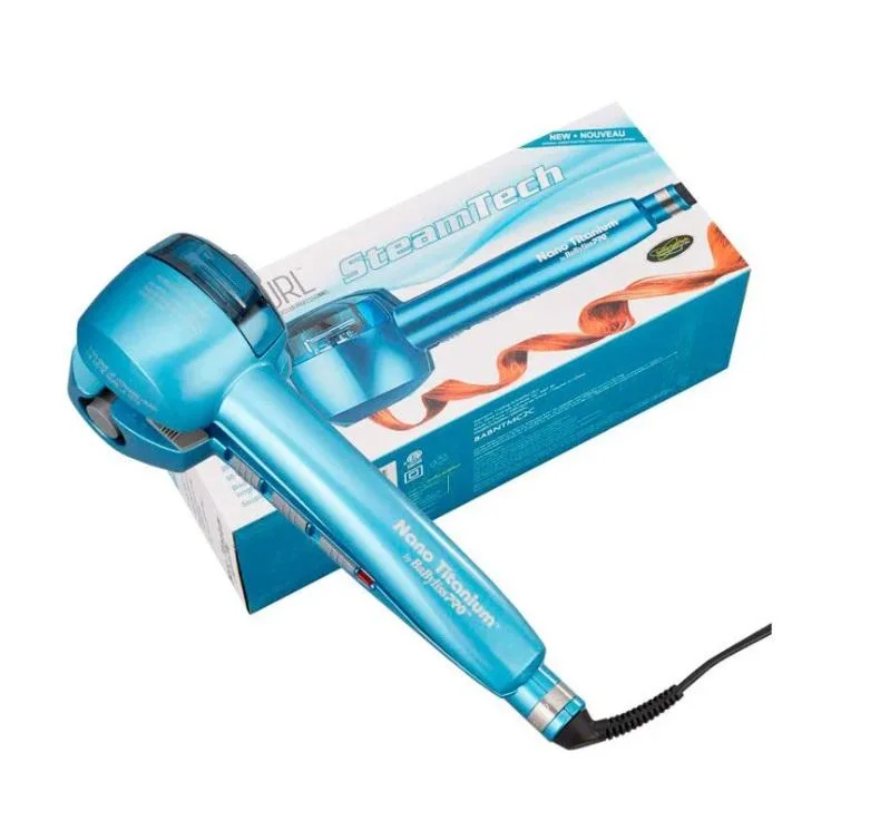 Professional MiraCurl Pro Steam Tech Modeler Curler 450F 110V 127V - Babyliss